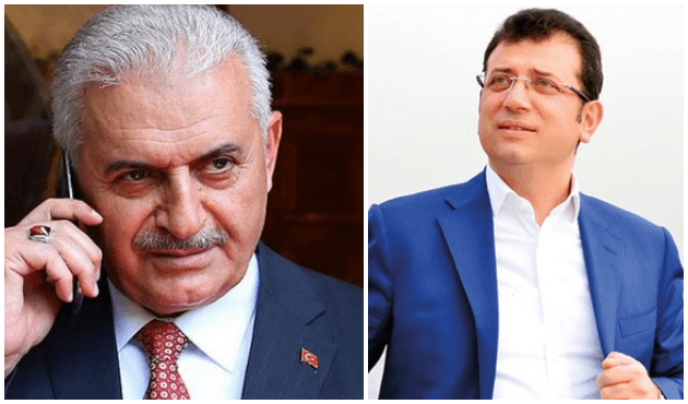 Binali Yıldırım'dan Ekrem İmamoğlu'na sürpriz telefon