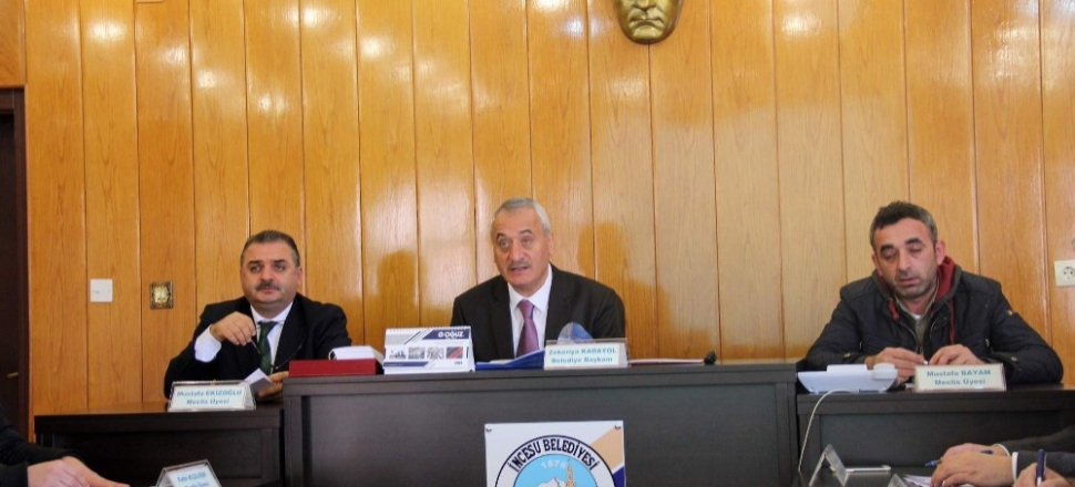 Kayseri İncesu Belediyesi’nde yılın ilk meclis toplantısı gerçekleşti.