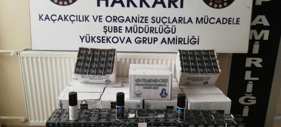Hakkari’de kaçakçılığa baskın