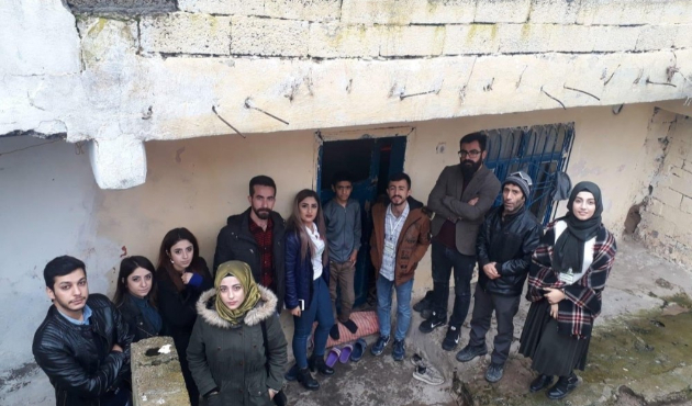 Batman'da Aksu ailesine AHBAP sahip çıktı