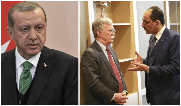 Erdoğan: Bolton'un muhatabı Kalın'dır...