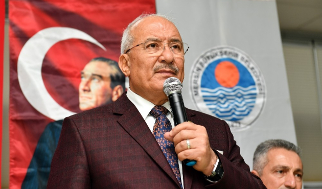Mersin'de Başkan Kocamaz, ilçelerde muhtarlarla bir araya geldi