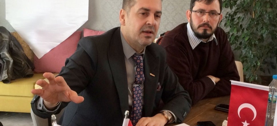 Antalya'da Başkan Rıza Perçin acenteciler ile bir araya geldi