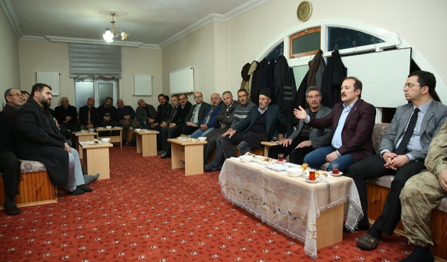 Bayburt'ta mahalle odaları buluşmaları sürüyor