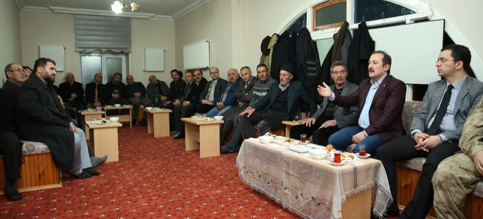 Bayburt'ta mahalle odaları buluşmaları sürüyor