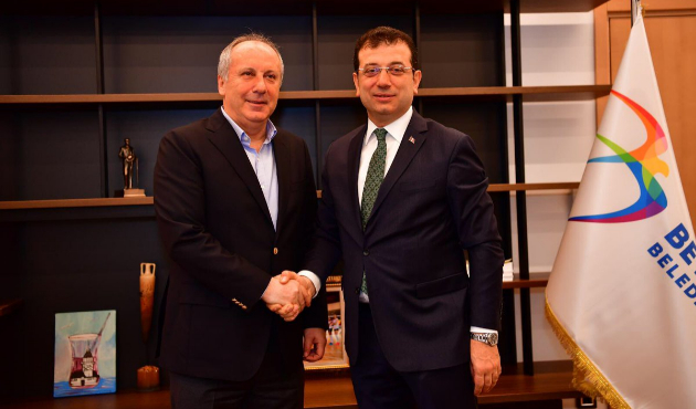 Ekrem İmamoğlu, Muharrem İnce ile görüştü!