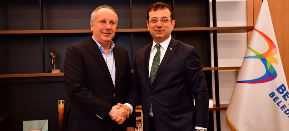 Ekrem İmamoğlu, Muharrem İnce ile görüştü!