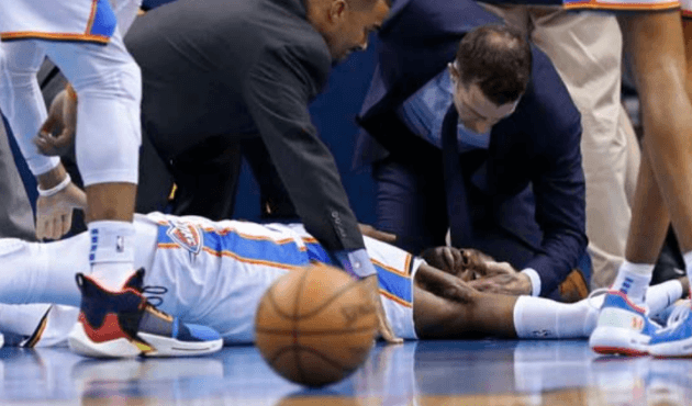 NBA'de yürekleri ağza getiren olay!