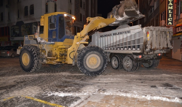 Kayseri Melikgazi’de kesintisiz ulaşım sürüyor
