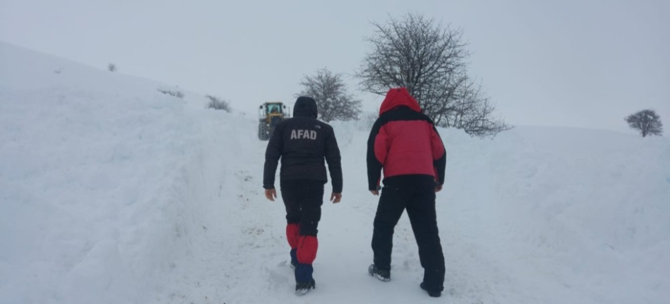 Tunceli'de mahsur kalan 2 kardeş kurtarıldı