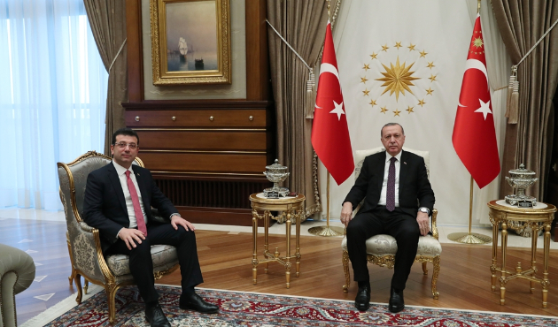 Erdoğan, Ekrem İmamoğlu'nu kabul etti!