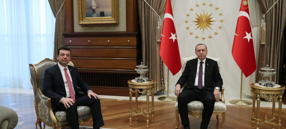 Erdoğan, Ekrem İmamoğlu'nu kabul etti!