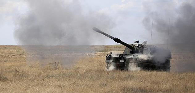 Obüsler ve koalisyon jetleri DAEŞ'i vurmayı sürdürüyor