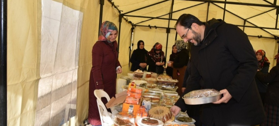 Kocaeli'de Başkan Ayaz’dan Yemen’e destek kermesi