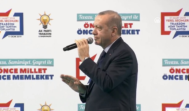 Erdoğan: "CHP'liler yalan destek fonu oluşturmuş!"