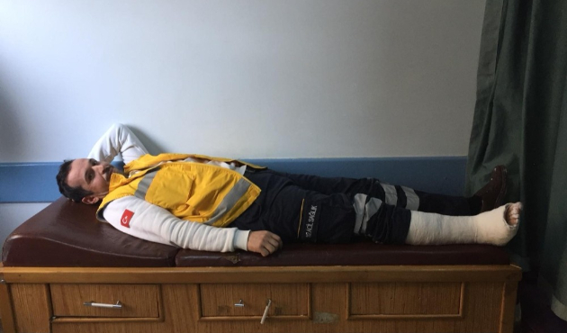 Adıyaman'da sağlıkçıdan fedakarlık örneği