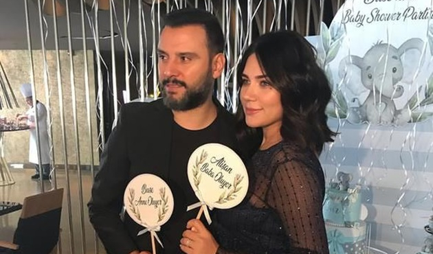 Buse Varol karnı burnunda parti verdi!