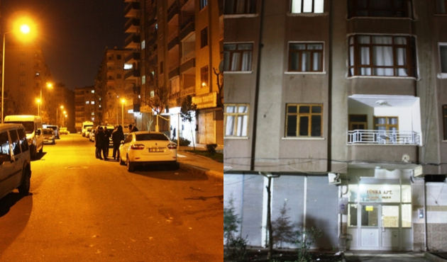 Cesedini parçalayıp koliyle evinin önüne bıraktılar...