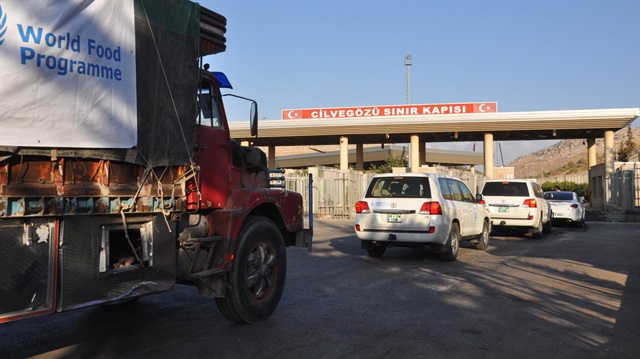 Türk yardım TIR'ları hala Halep'e gidemedi