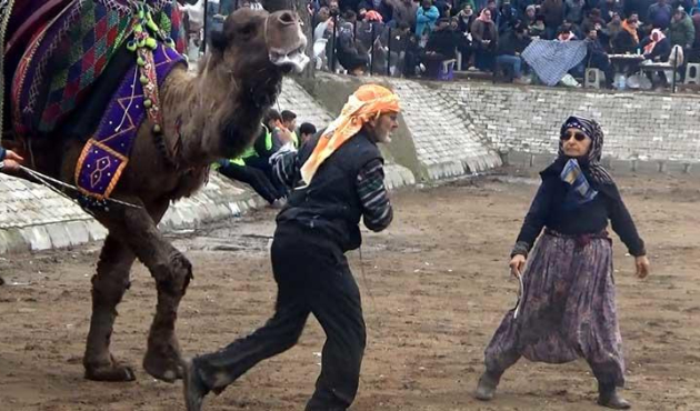 Çanakkale'de herkes güreşi bırakıp onları izledi!