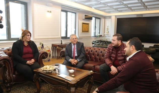 Kayseri'de Başkan Büyükkılıç’a ziyaretçi yağdı