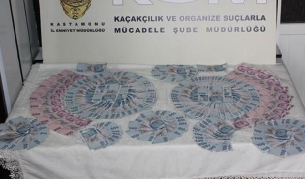 Kastamonu'da sahte paraya operasyonu