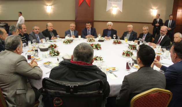 Malatya'da Başkan Gürkan basın mensuplarıyla buluştu