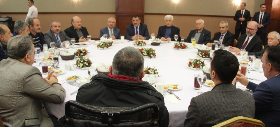 Malatya'da Başkan Gürkan basın mensuplarıyla buluştu