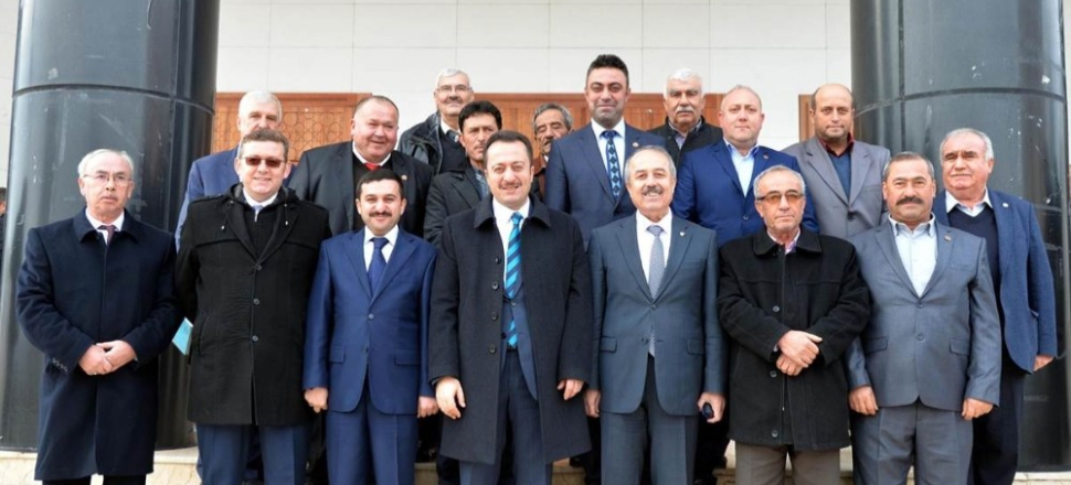 Bilecik'te Vali Şentürk muhtarlarla bir araya geldi