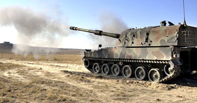Fırat Kalkanı'nda 23. gün... DAEŞ'e akşam saatlerinde top atışı