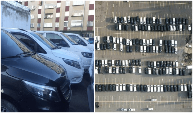 Yediemin otoparkları UBER araçları ile doldu!