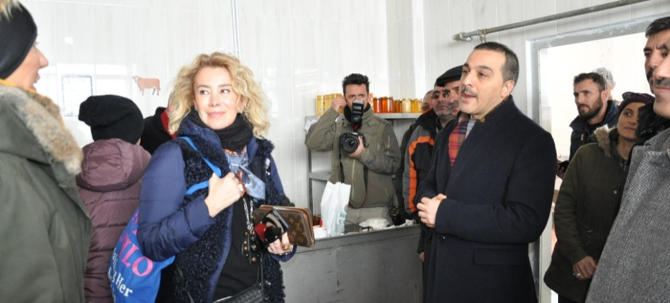 Kars'ta Vali Öksüz, Boğatepe'yi yerinde inceledi
