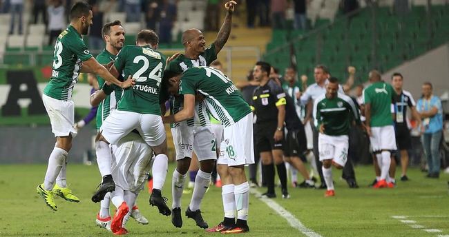 Timsahlar 10 kişiyle coştu! Bursaspor-Kayserispor: 3-1