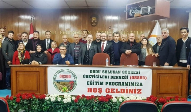 Ordu'da solucan üreticileri panelde bir araya geldi