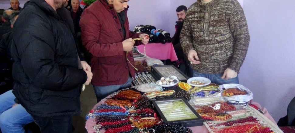 Aksaray'da Altın ve dövize karşı alternatif yatırım tespihler
