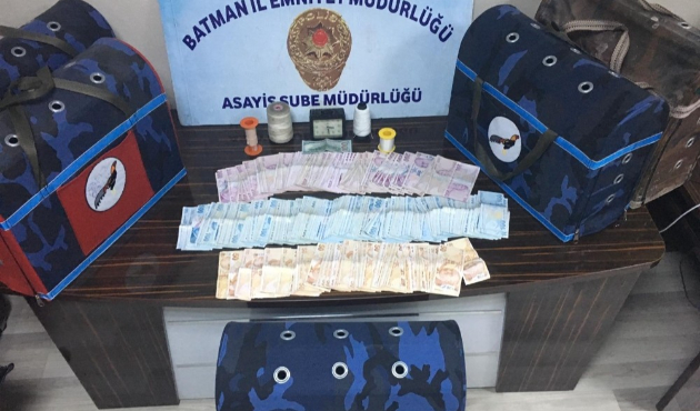 Batman’da horoz dövüştürenlere baskın