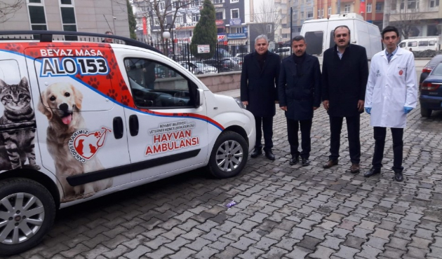 Sinop’ta hayvan ambulansı hizmete başladı