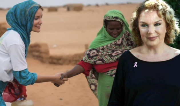 Gamze Özçelik, Selda Alkor'a Afrika'dan yanıt verdi!