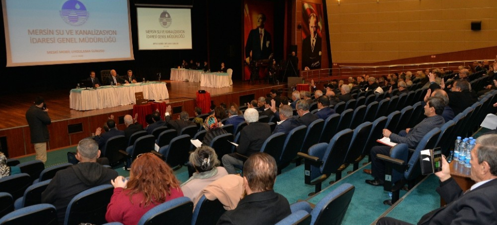 Mersin MESKİ’nin hizmetleri cep telefonlarına uygulama oldu