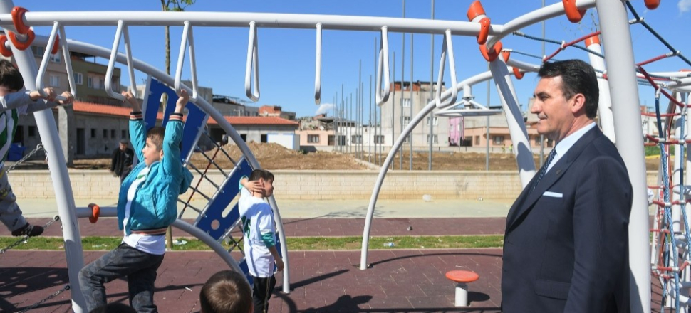 Bursa Osmangazi parklarla güzelleşiyor
