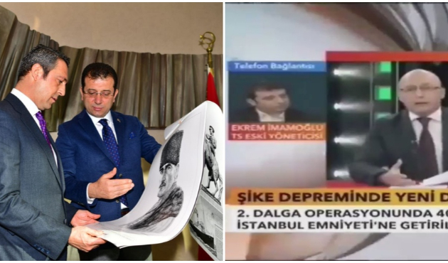 Ali Koç "Şike kumpasını" savunan İmamoğlu ile görüştü