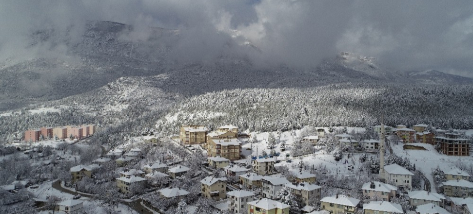 Karabük Safranbolu Konakları beyaza büründü