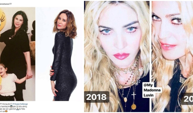 "10yearschallenge" salgınının korkutan yüzü!