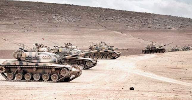 Fırat Kalkanı'nda 24. gün... 26 DAEŞ hedefi 72 obüs atışıyla vuruldu