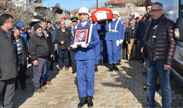 Manisa'da emekli uzman çavuş törenle defnedildi