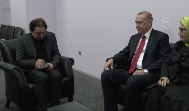 Konser sonrası kuliste samimi sohbet!