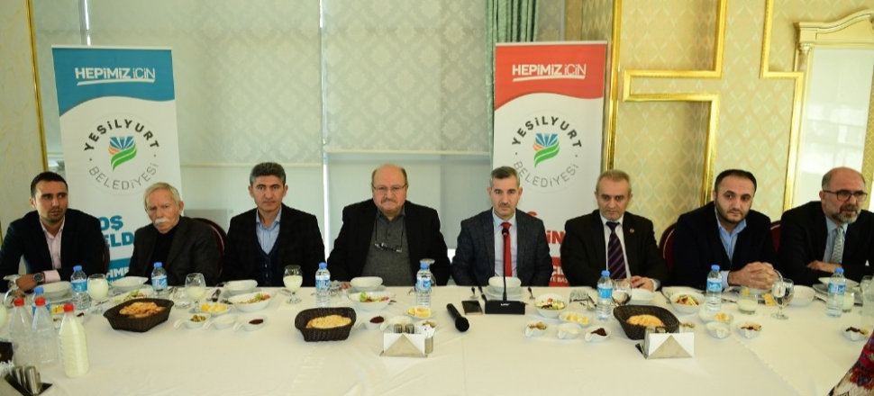 Malatya'da Mehmet Çınar, basın ile bir araya geldi