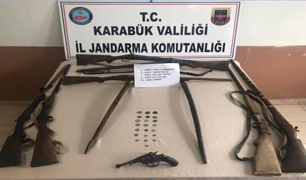 Karabük Safranbolu'da tarihi eser baskını