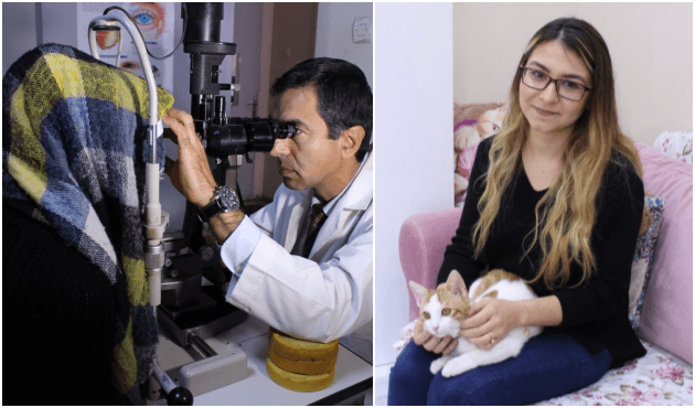 İzmirli iki kadın kediler yüzünden kör oldu!