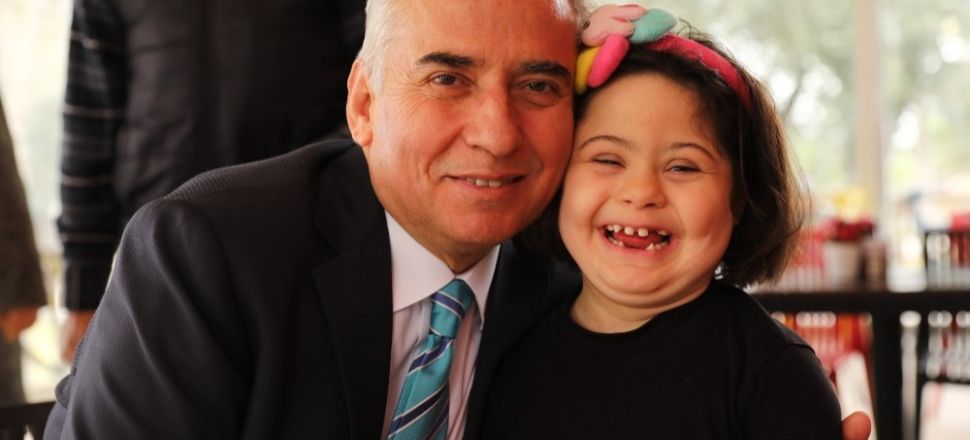 Denizli'de Başkan Zolan özel çocuklarla bir araya geldi